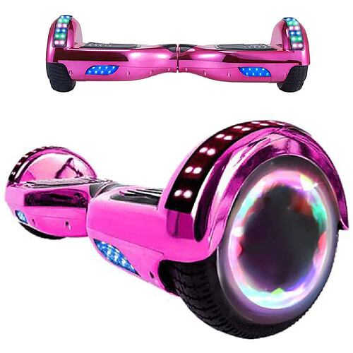 YOMME MOBILITÉ Hoverboard 6.5" Rose Chromé