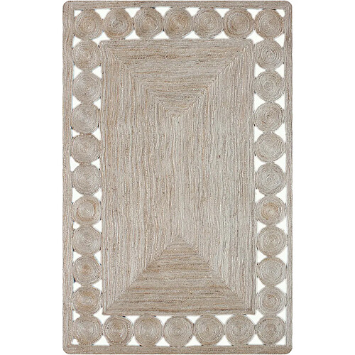 The Rug Republic Tapis en jute naturelle Begonia 230 x 160 cm.