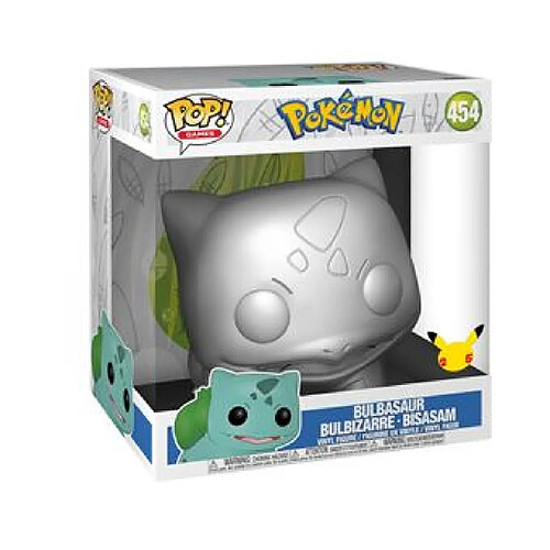 Figurine Funko Pop! Jumbo : Pokemon - Bulbasaur (Bulbizarre) 10 (25 cm)