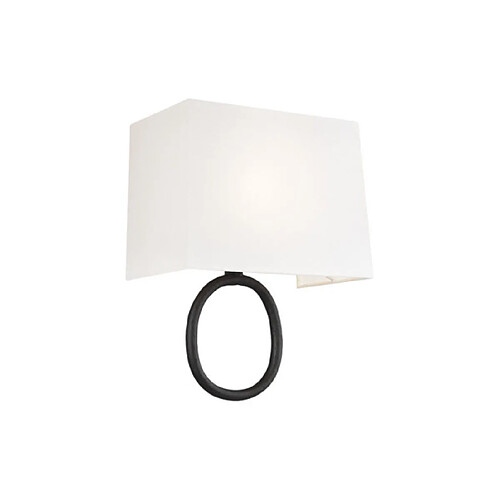 Elstead Lighting Applique murale Indo Acier Fer vieilli