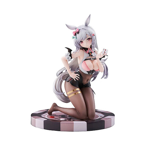 Solarain Original Character - Statuette 1/7 Ashige-chan: Lucky Dealer Ver. 19 cm