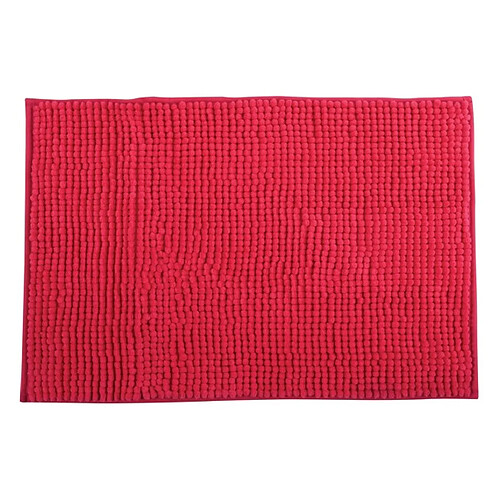 MSV Tapis de bain Microfibre CHENILLE 40x60cm Fuschia