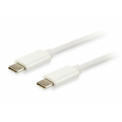 Câble blanc équipé Usb3.2 Type-C 2M