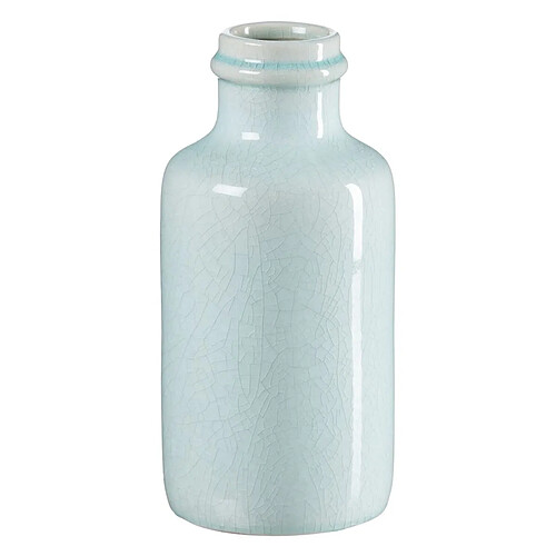 BigBuy Home Vase Turquoise Céramique 13 x 13 x 27 cm