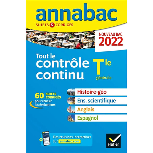 Tout le contrôle continu, terminale générale : nouveau bac 2022 · Occasion