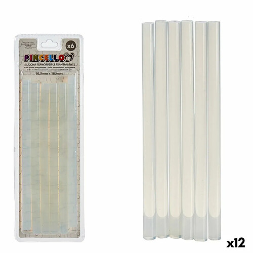 Pincello Silicone Bar Transparent (12 Unités)