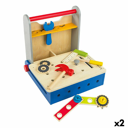 Color Baby Jeu d'outils pour les enfants Colorbaby 20 Pièces 2 Unités