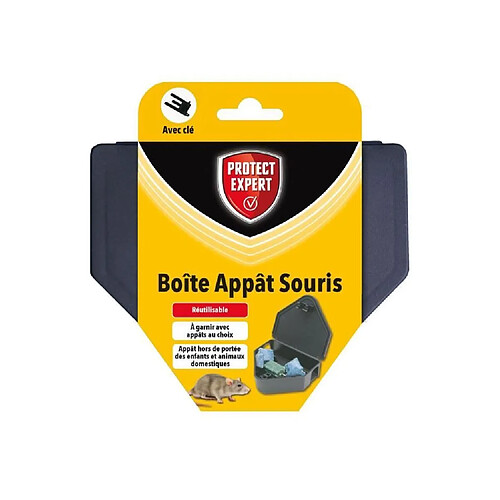 PROSPEX Protect Expert BOITSOU Boîte Appât Souris Avec Clé de Fermeture - Pex