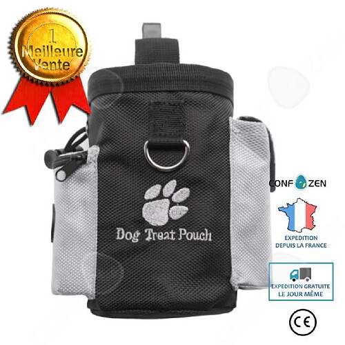 CONFO® Sac de dressage pour animaux de compagnie sac de collation pour animaux de compagnie sac de taille de formation