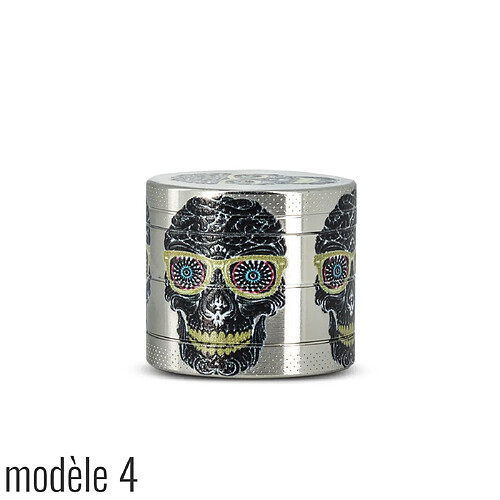 Grinder 40 mm 4 parties Skull Modèle 4