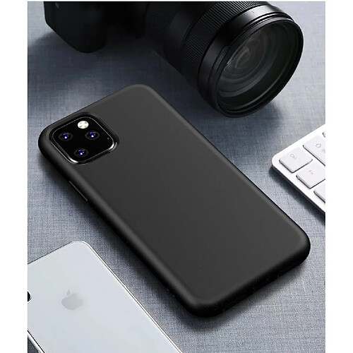 Wewoo Coque Souple Matériel de paille antichoc Starry Series + Étui de protection en TPU pour iPhone 11 Noir