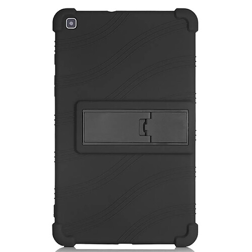 Coque en silicone avec béquille noir pour votre Samsung Galaxy Tab A 8.0 Wi-Fi (2019) SM-T290/T297