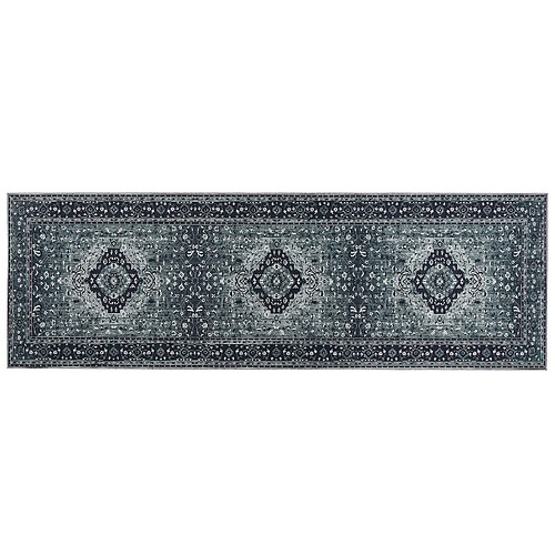 Beliani Tapis gris 80 x 240 cm VADKADAM