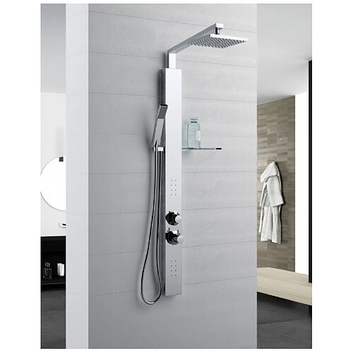 Colonne de douche hydromassante NOVELLINI REVIF PLUS 118 cm