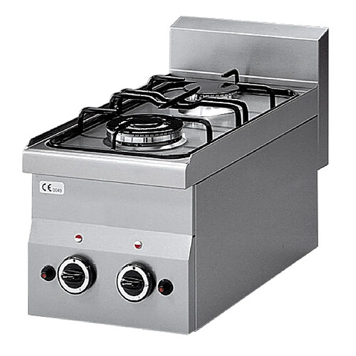 Plan de Cuisson à Gaz, 2 Brûleurs - 6,1 Kw - Mastro