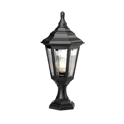 Elstead Lighting Lampe sur pied extérieur Kinsale Noir