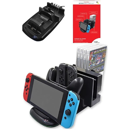 Under Control STATION DE CHARGE 4-1 COMPATIBLE NINTENDO SWITCH 4-1 ET CHARGEUR SECTEUR USB-C