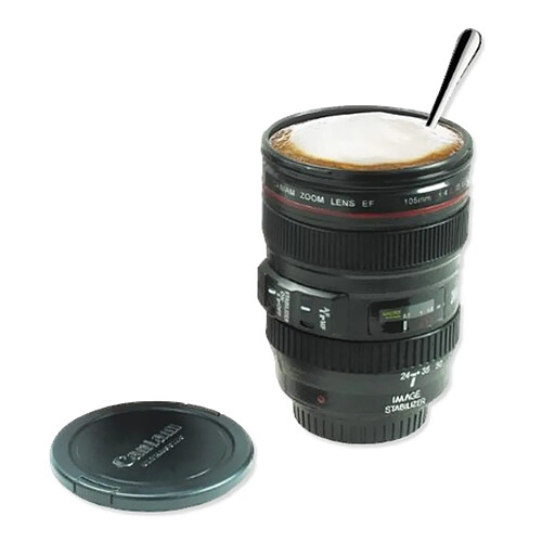 Totalcadeau Tasse 40 cl apparence objectif appareil photo mug