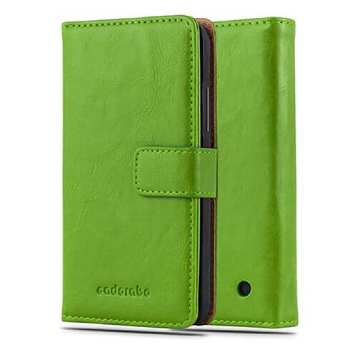 Cadorabo Coque Nokia Lumia 640 Etui en Vert