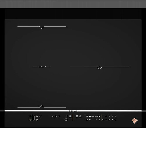 Table de cuisson à induction 65cm 3 feux 7400w noir - dpi7584x - DE DIETRICH