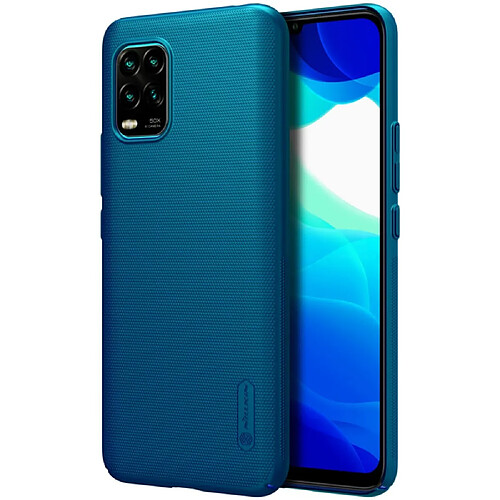 Coque en TPU bouclier super givré rigide bleu pour votre Xiaomi Mi 10