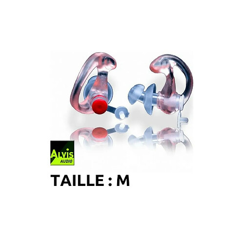 Alvis Audio Bouchons d'oreilles high-tech Alvis Mk3 (26db) - Taille M