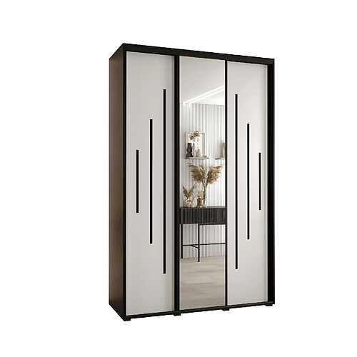 Abiks Meble Armoire Davos 13 À Portes Coulissantes 235,2/150/45 3 Portes