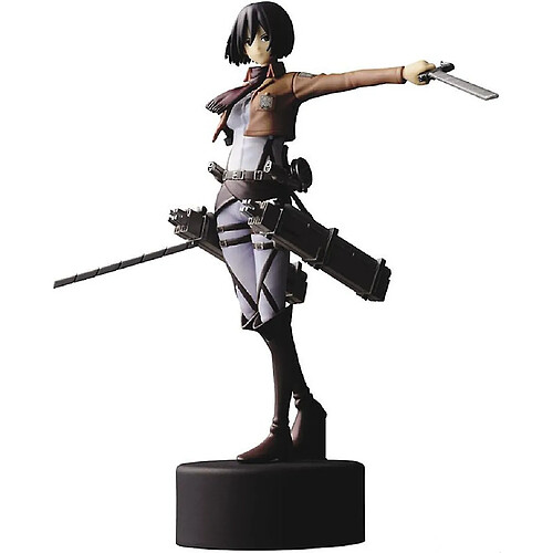 Universal 14 cm sur l'attaque anime de Titan Mikasa Ackerman pvc action figure modèle jouet(Coloré)