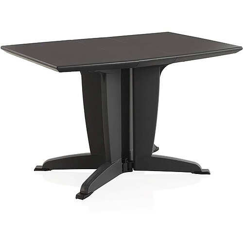 Habitat Et Jardin Table de jardin Plia - Anthracite