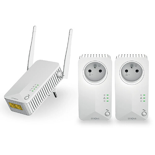 Strong Pack de 3 CPL Wi-Fi 600 Mbit/s