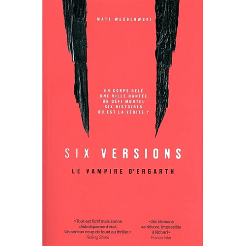 Six versions. Vol. 4. Le vampire d'Ergath