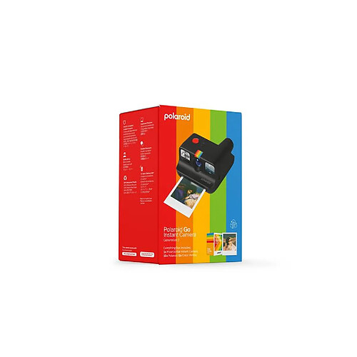 Coffret Appareil photo instantané Polaroid Go Génération 2 Noir + 16 films Go inclus