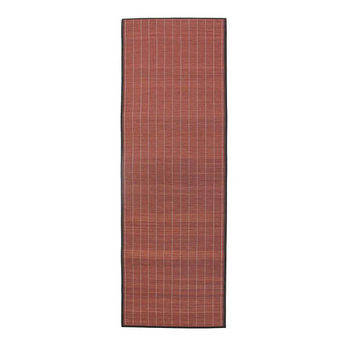 Thedecofactory BALI CHIC - Tapis en bambou chocolat 200x65