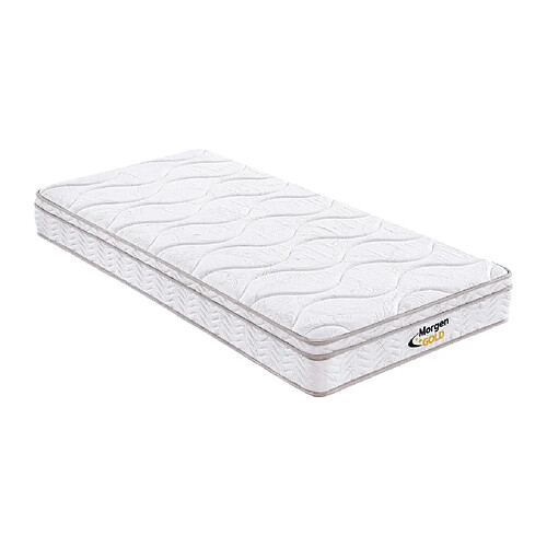 Vente-Unique Matelas 90 x 200 cm ressorts 3 zones et mémoire de forme ép.20cm - WOLKENTANZ de MORGENGOLD