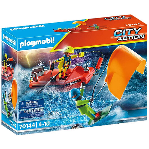 Playmobil® PLAYMOBIL 70144 - City Action Secouriste et kitesurfer