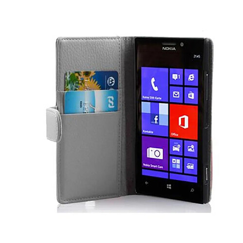 Cadorabo Coque Nokia Lumia 925 Etui en Blanc