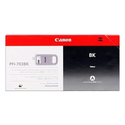 Canon PFI703 Cartouche Noir 2963B001