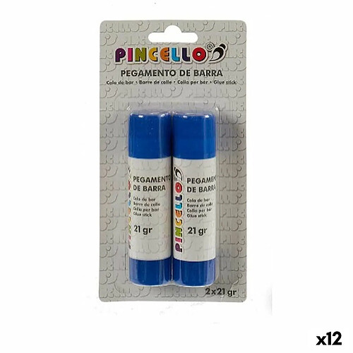 Pincello Bâton de colle 21 g 2 Pièces (12 Unités)