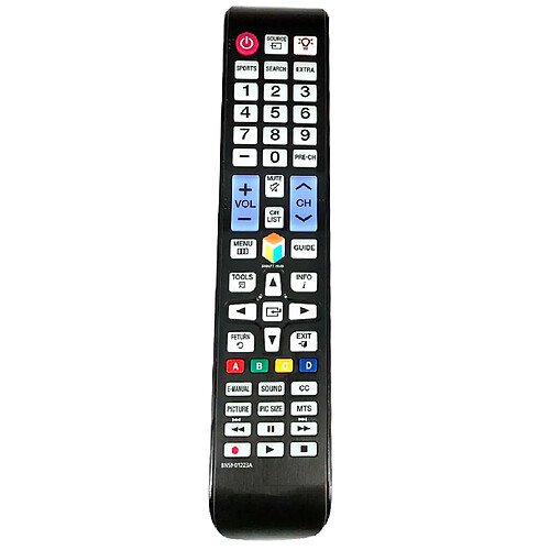 GUPBOO Télécommande Universelle de Rechange Pour télécommande TV Samsung BN5901223A UN55JU6