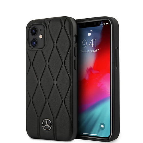 Mercedes Benz Etui pour iPhone 12 Mini -noir