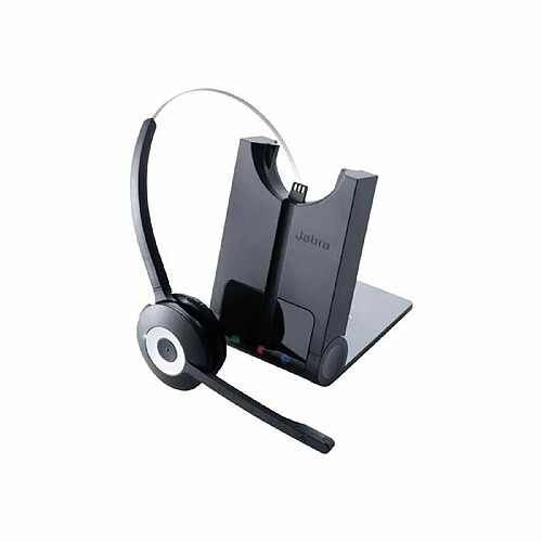 GN AUDIO Casque Jabra Pro 930 Duo MS - Sans fil - Design Sur tête - Mono Canal - Portée 12000 cm - DECT - Anti-bruit