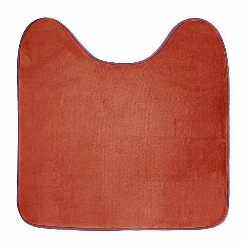 Paris Prix Tapis Contour WC Vitamine 45x45cm Terracotta