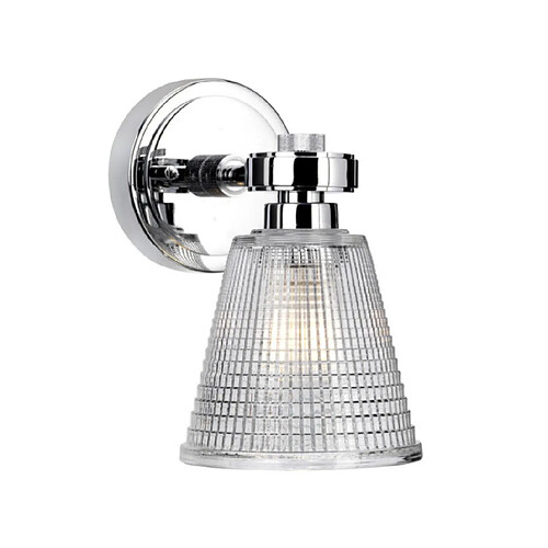 Elstead Lighting Applique murale Gunnislake Acier Chrome poli