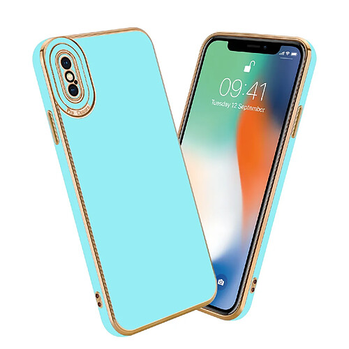 Cadorabo Coque iPhone XS MAX Etui en Turquoise