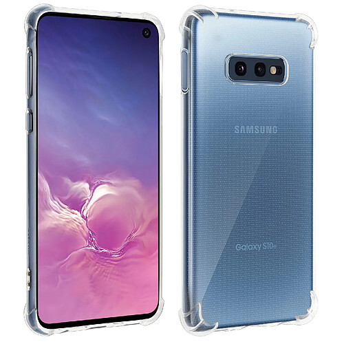 Avizar Coque Samsung Galaxy S10e Protection antichoc Coins renforcés Transparent