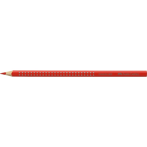 FABER-CASTELL Crayon de couleur Colour GRIP, rouge géranium ()