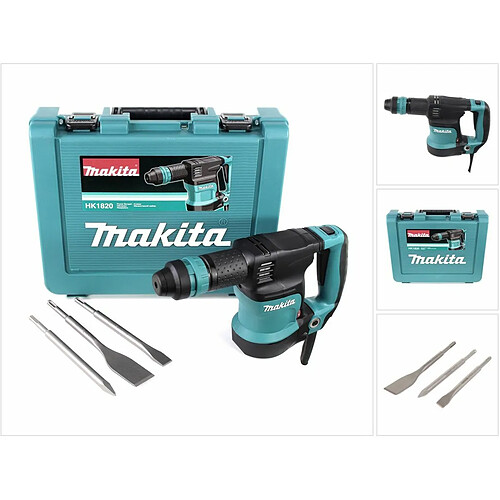 Makita HK 1820 SDS Plus 550 W - Marteau-piqueur avec Boîtier de transport