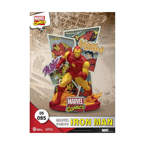 Beast Kingdom Toys Marvel Comics - Diorama D-Stage Iron Man 16 cm