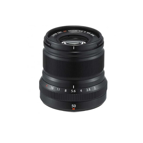 Objectif hybride Fujifilm XF 50mm f 2 R WR noir