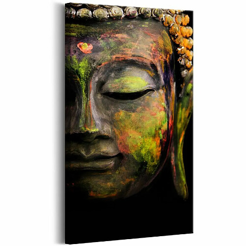 Paris Prix Tableau Imprimé Buddha's Face 40x80cm